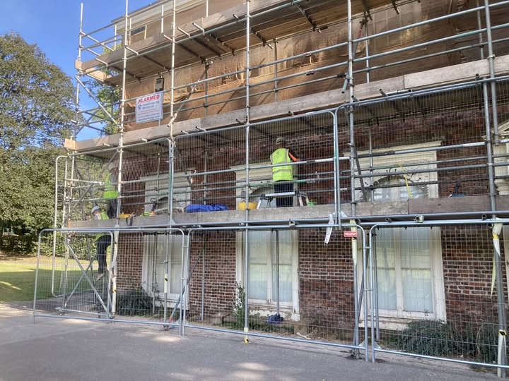 Pointing Continues at Baysgarth House