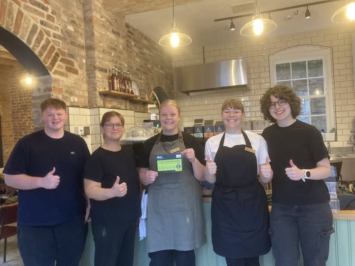 The Baysgarth Stables Cafe awarded five-star Environmental Health rating!