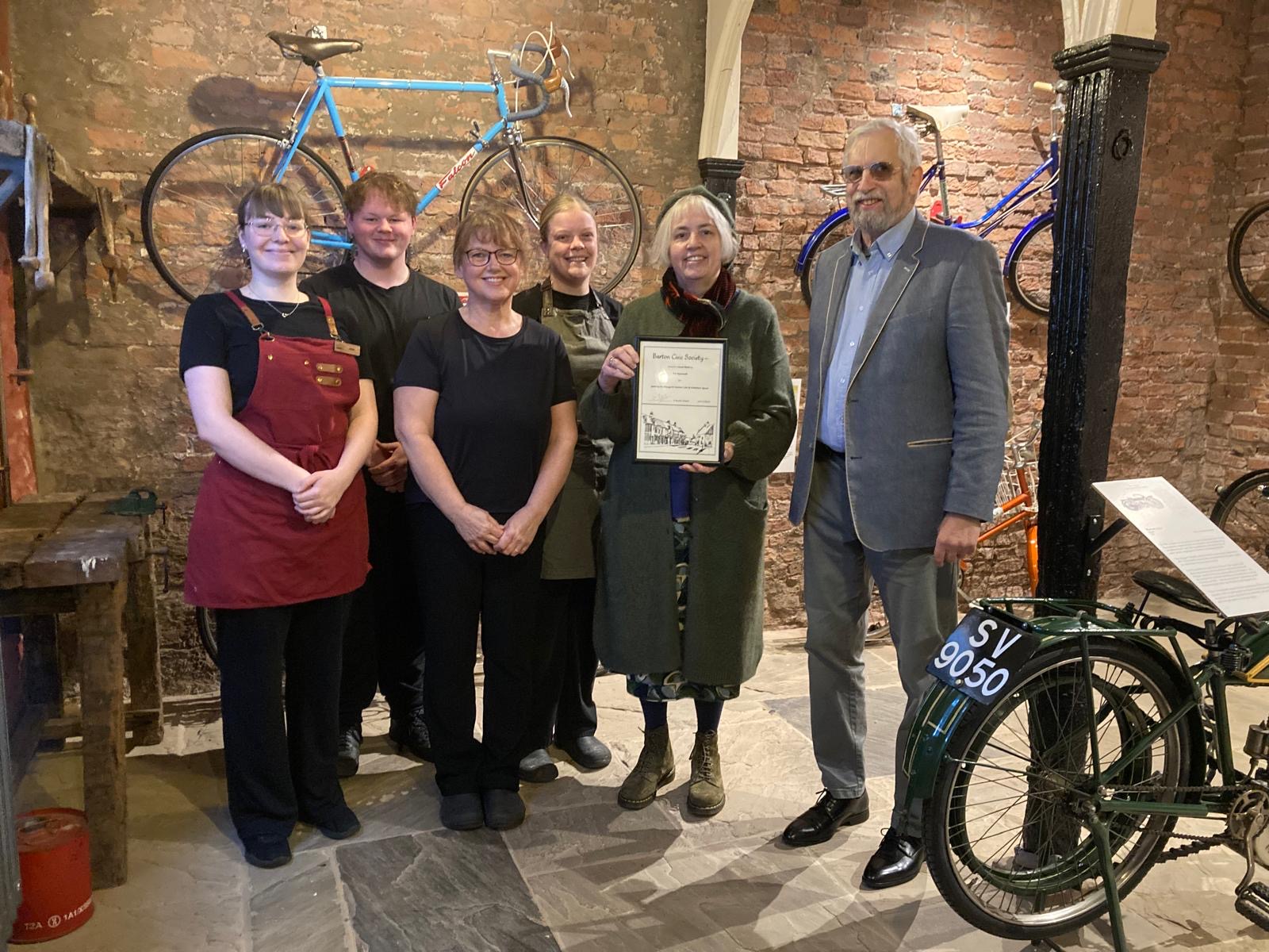 Barton Civic Society Good Mark Award